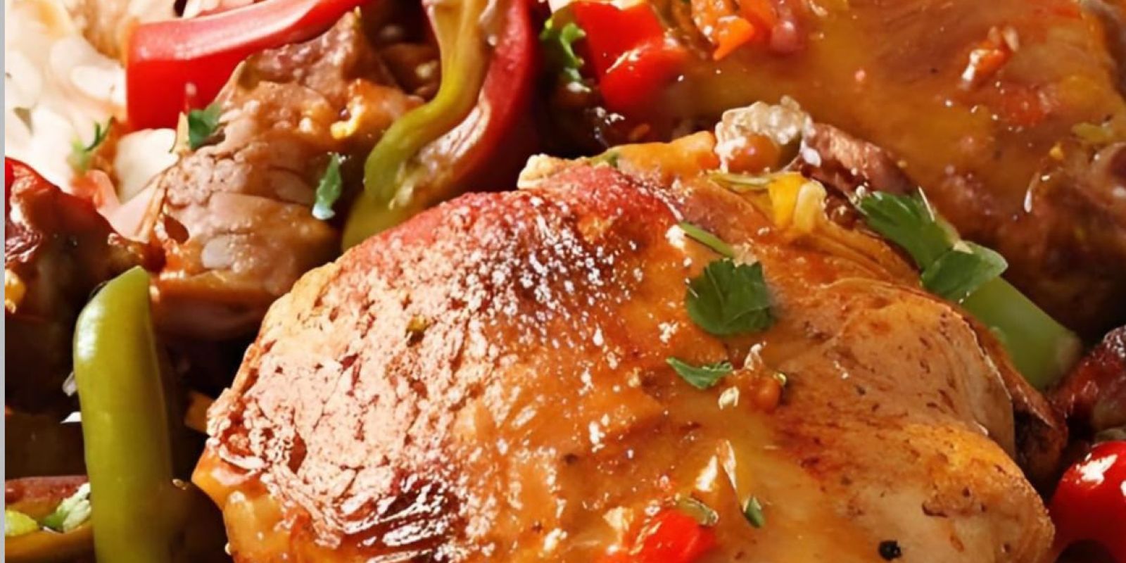 Poulet créole à l'huile d'avocat au piment d'Espelette