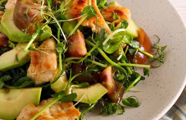 salade pouletananas 8d52947a La Maison Des Grands Lacs