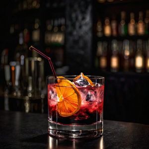 Vinaigre de cassis noir — Cocktail "Noir Royal" (façon Kir revisité)