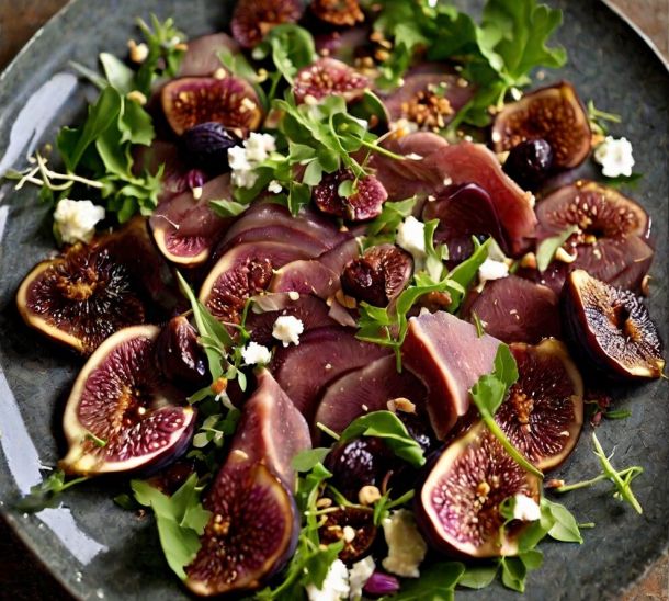salade-de-magret-de-canard-et-figue