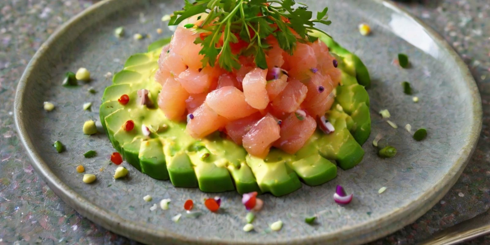 Tartare saumon avocat a837f30d La Maison Des Grands Lacs