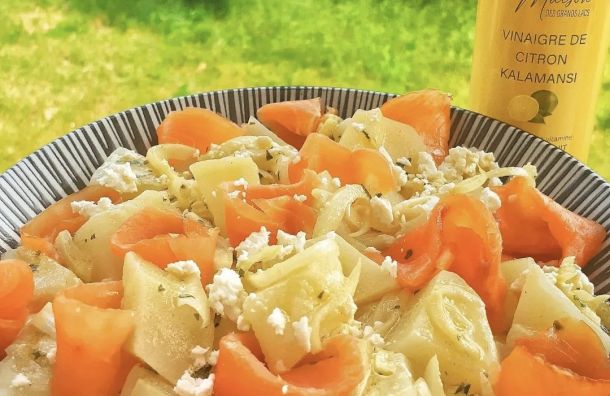 salade pdt saumon feta b3a54c9c La Maison Des Grands Lacs