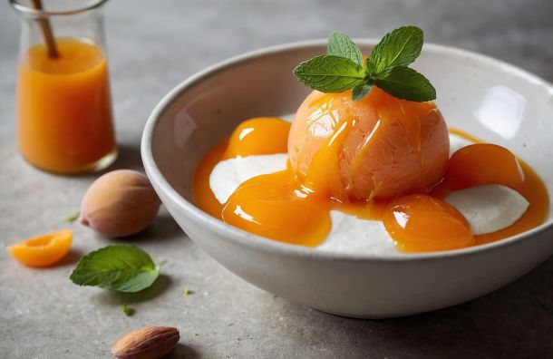 Sorbet abricot et vinaigre f4d65f93 La Maison Des Grands Lacs