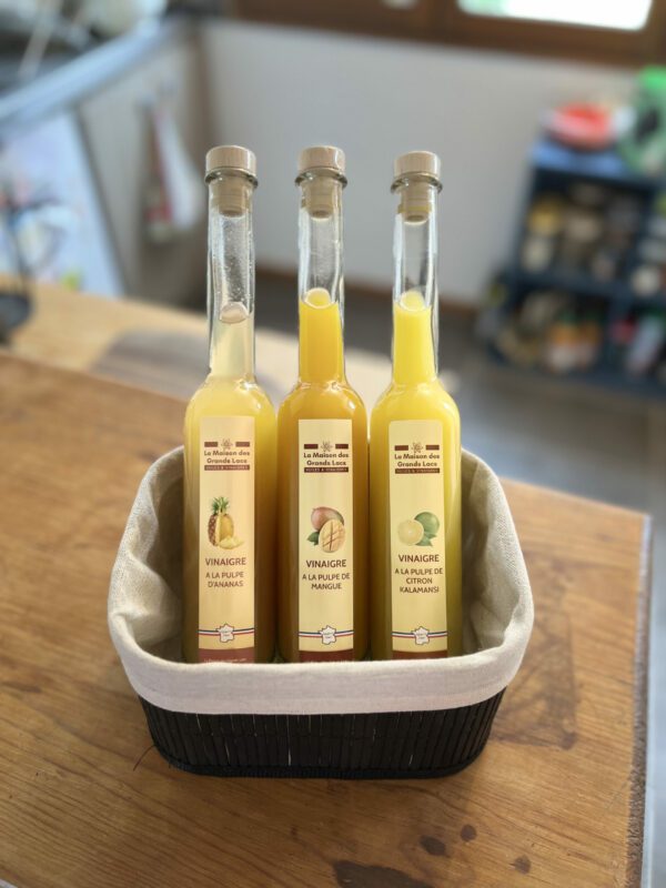 Vinaigre à la pulpe de mangue