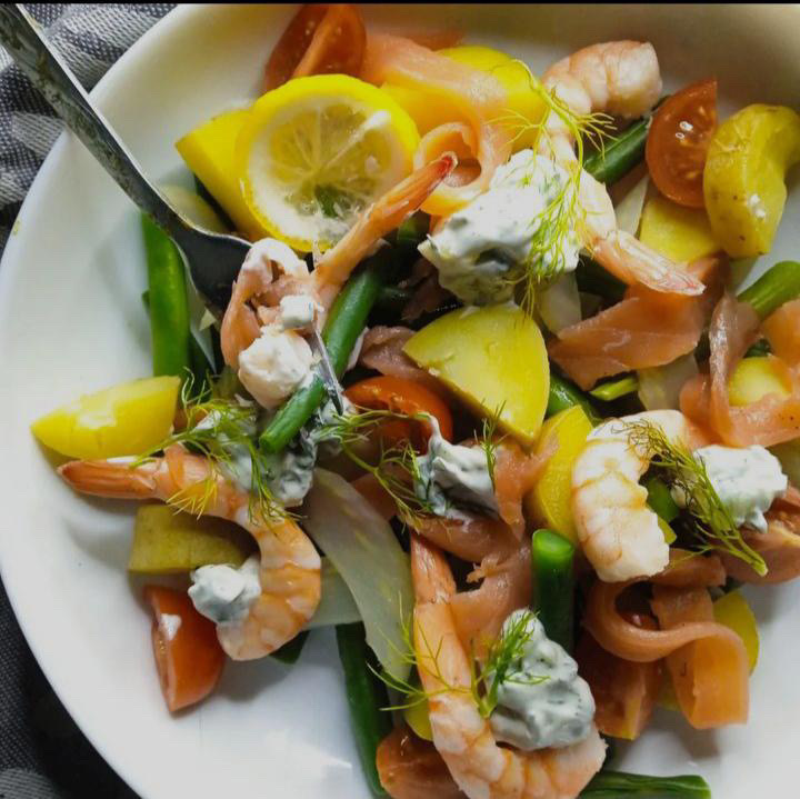 Salade de mer - la maison des grands lacs