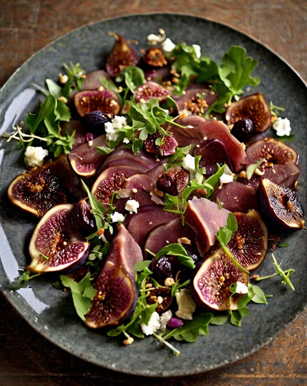 salade-de-magret-de-canard-et-figue