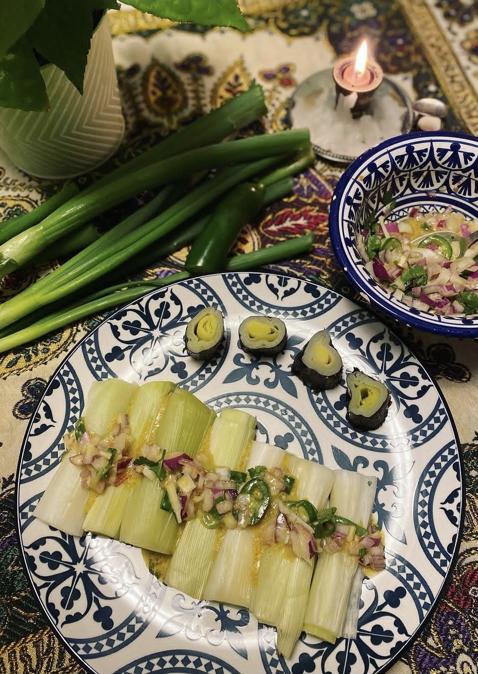 Poireaux vinaigrette