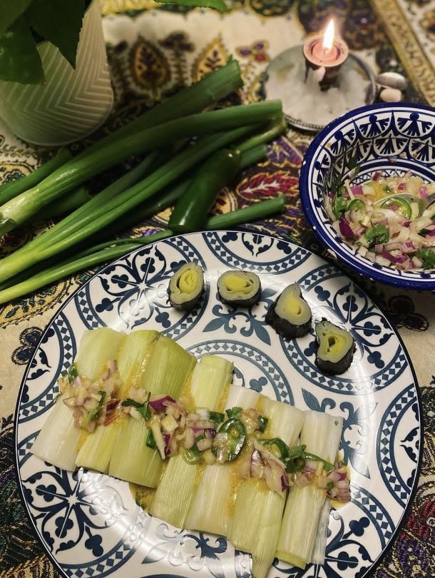 Poireaux vinaigrette