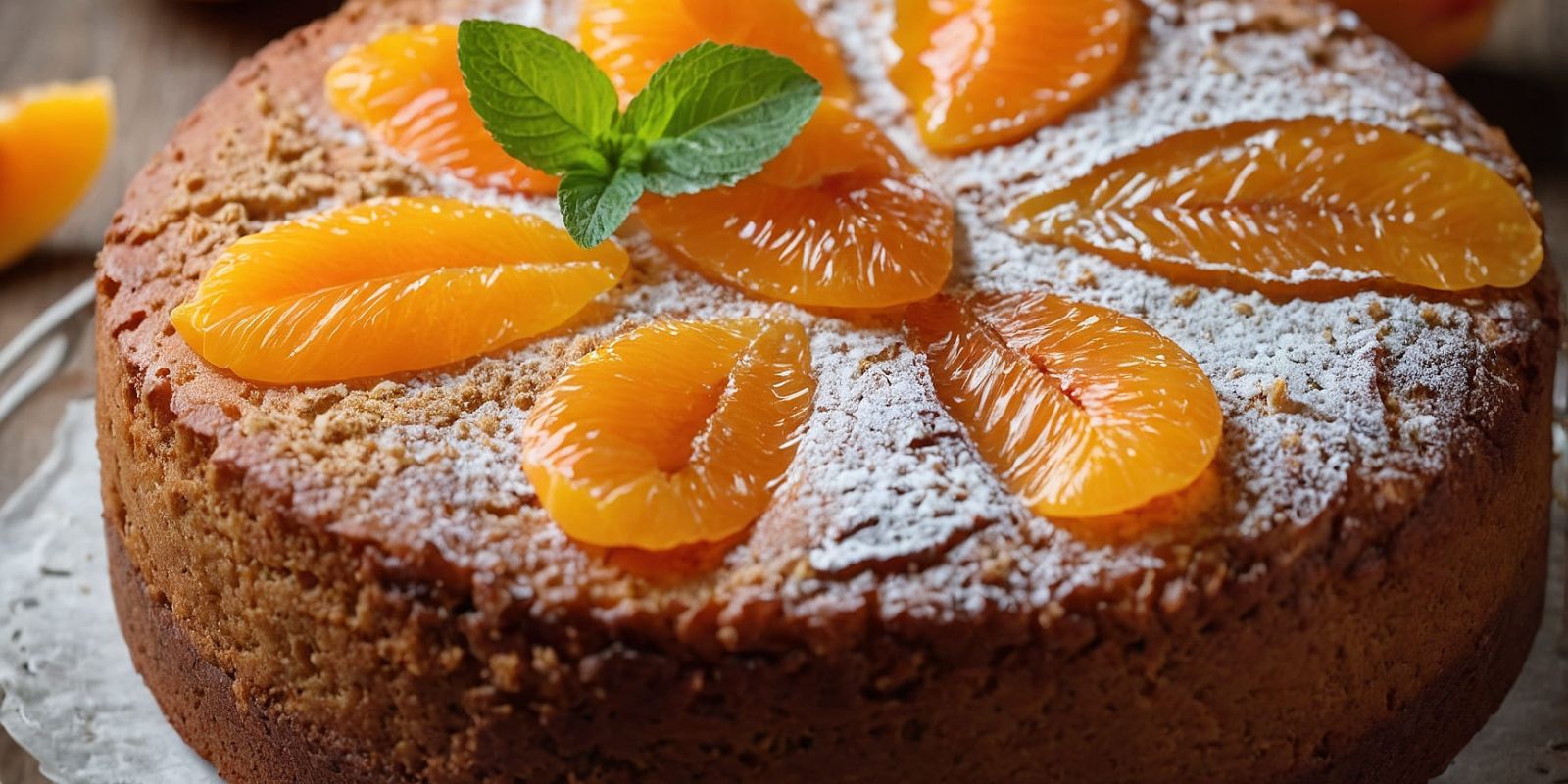 Gâteau moelleux à l’abricot