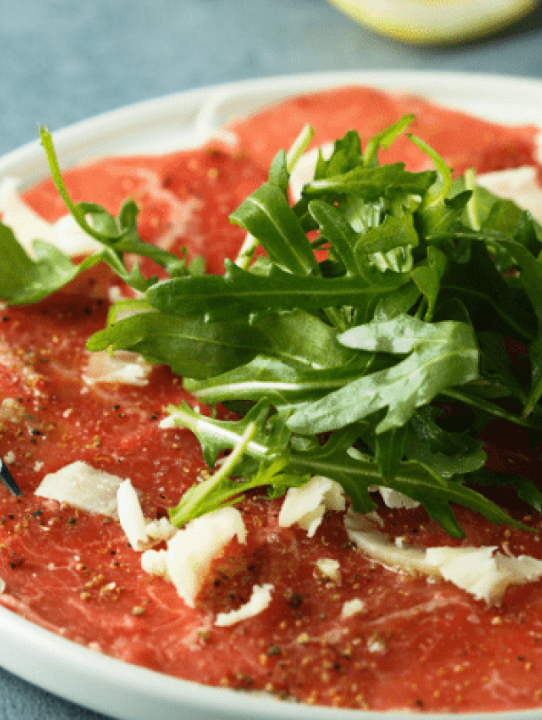 Carpaccio de boeuf