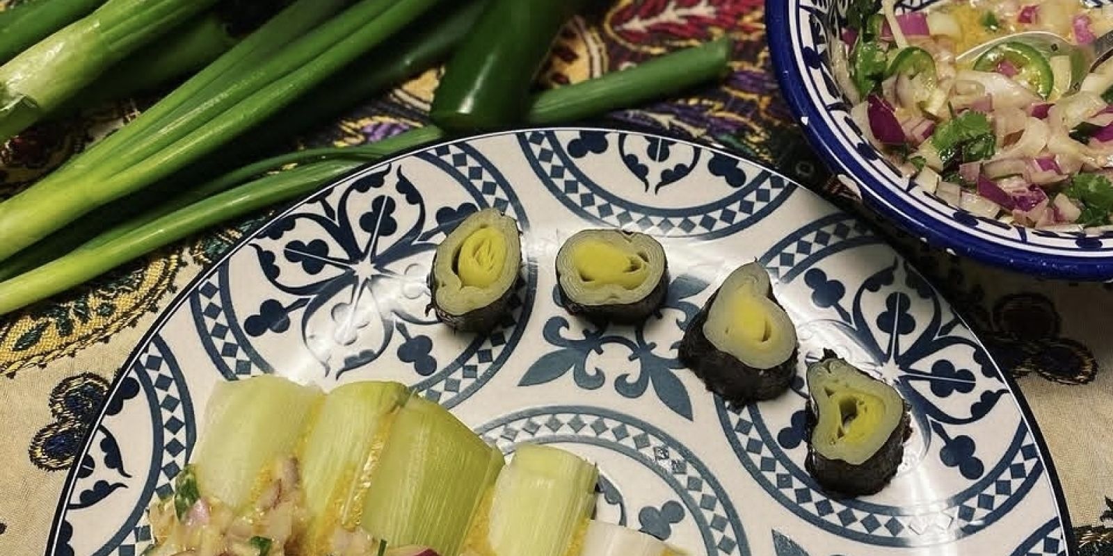 Poireaux vinaigrette