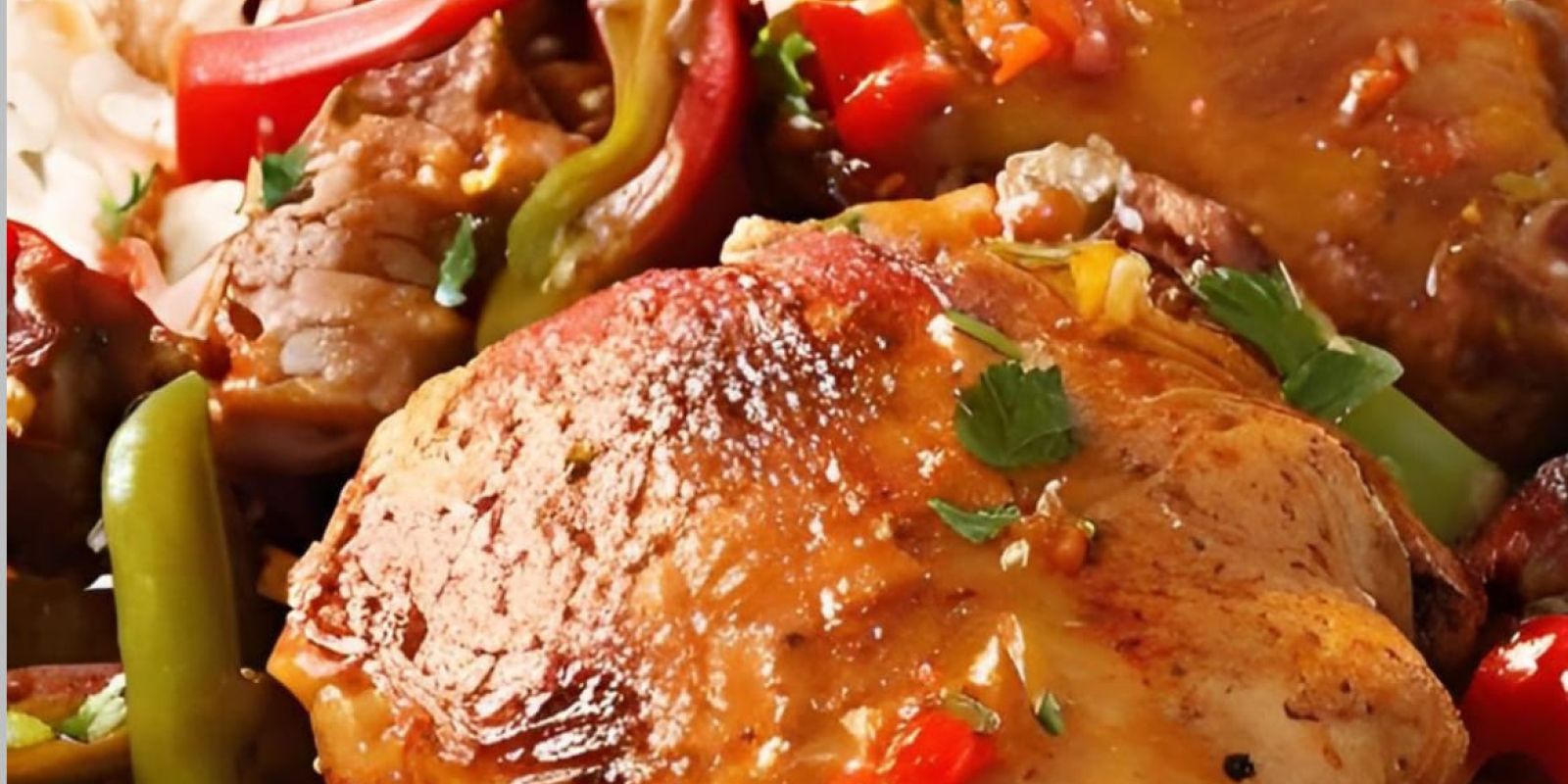 Poulet créole à l'huile d'avocat au piment d'Espelette