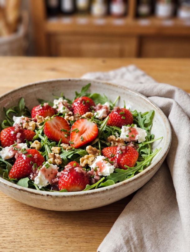 salade fraise roquette 47c17492 La Maison Des Grands Lacs