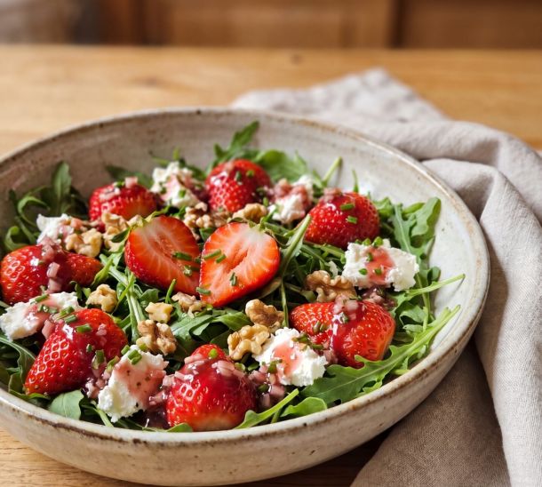 salade fraise roquette 4aa7a090 La Maison Des Grands Lacs