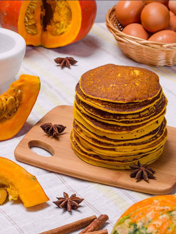 Pancake à la courge potiron