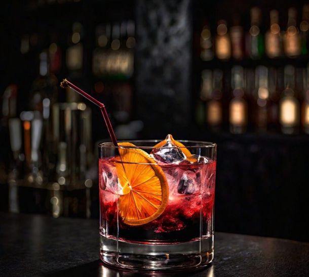 Vinaigre de cassis noir — Cocktail "Noir Royal" (façon Kir revisité)