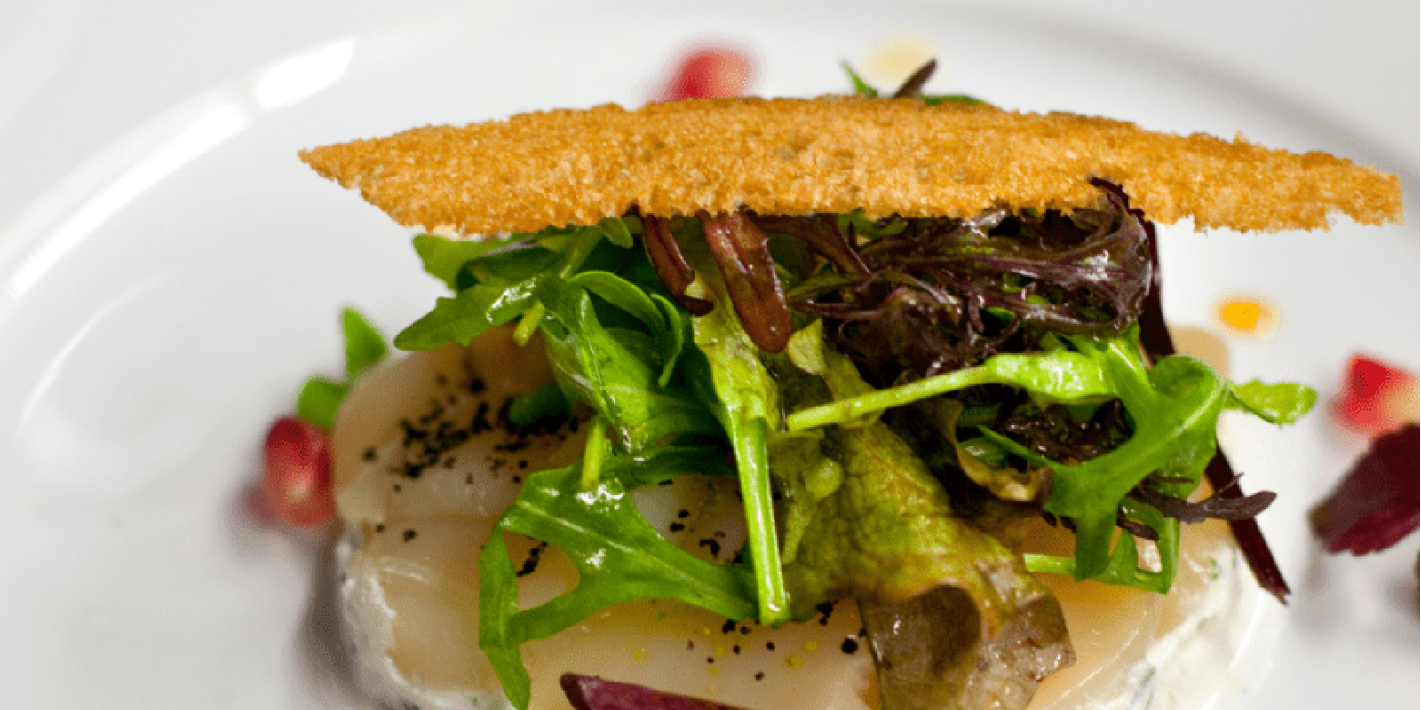 Carpaccio de Saint-Jacques au fruit de la passion 1 Carpaccio de Saint-Jacques au fruit de la passion