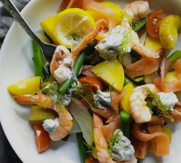 Salade de mer - la maison des grands lacs