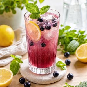 Houmous à l'huile d'avocat. 3 Limonade au cassis