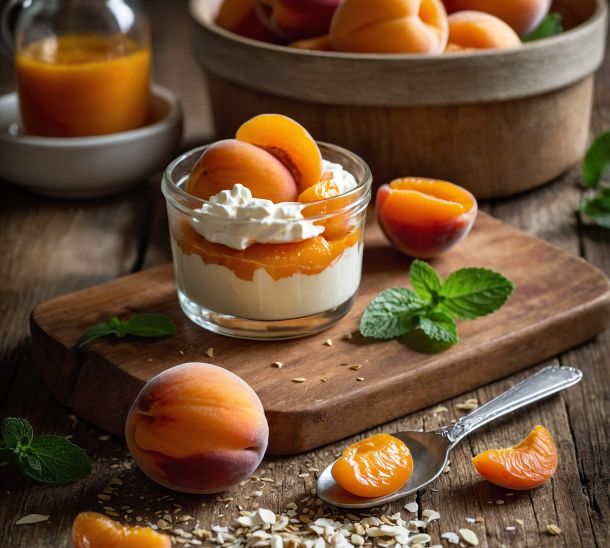 Verrines abricot roti mascarpone 87cb797d La Maison Des Grands Lacs