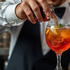 Brochettes de dinde au piment d’Espelette 6 “Soleil d’Italie” à la bergamote / Version cocktail (avec alcool)