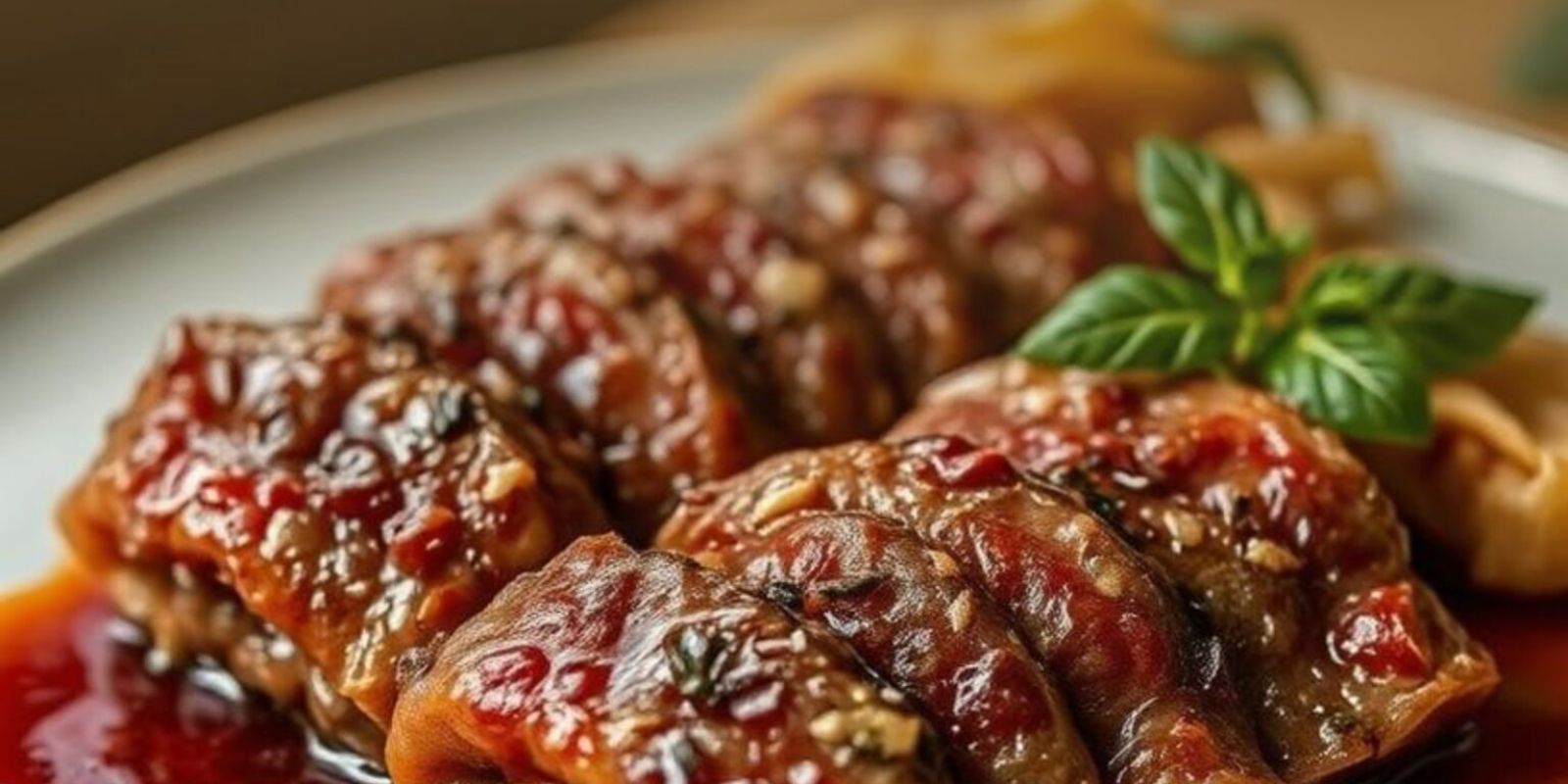 Tournedos de bœuf, réduction de vinaigre de cassis noir, échalotes confites