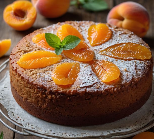 Gâteau moelleux à l’abricot