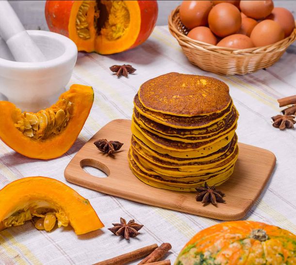 Pancake à la courge potiron