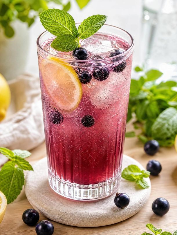 Limonade au cassis