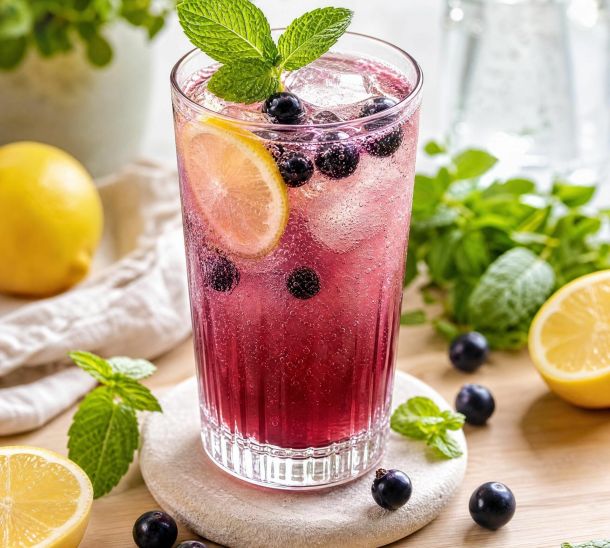 Limonade au cassis
