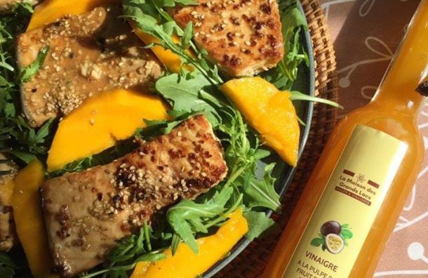 Salade composée & vinaigre passion 5 espadon vinaigre passion1 750x470 1 c38a9539 La Maison Des Grands Lacs