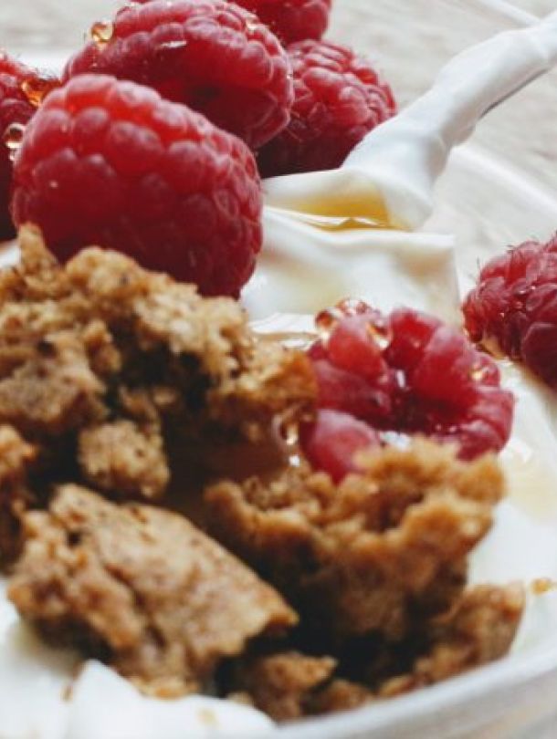 Crumble huile d’avocat – Kalamansi