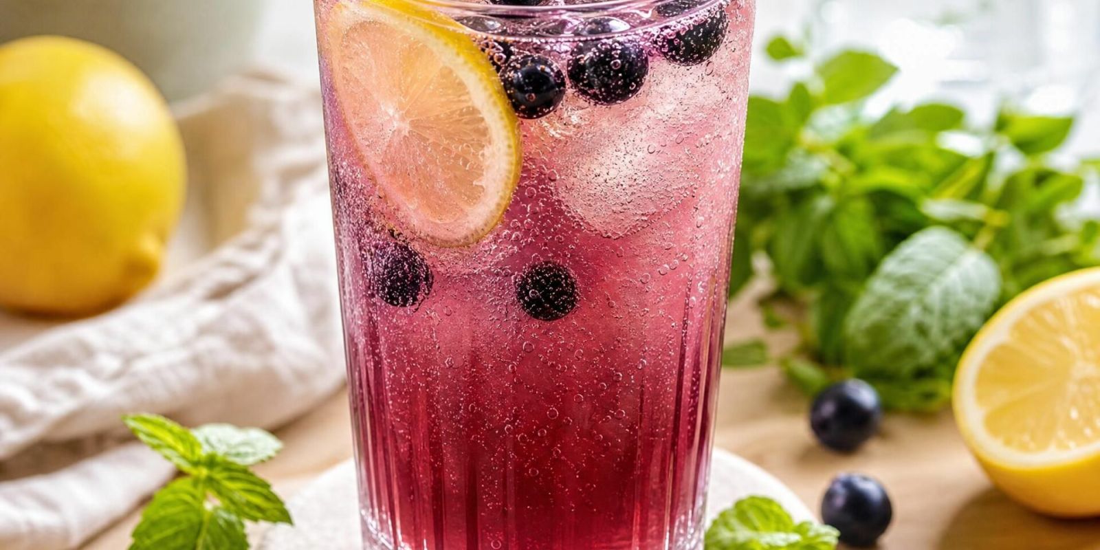 Limonade au cassis