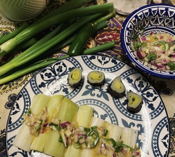 Poireaux vinaigrette