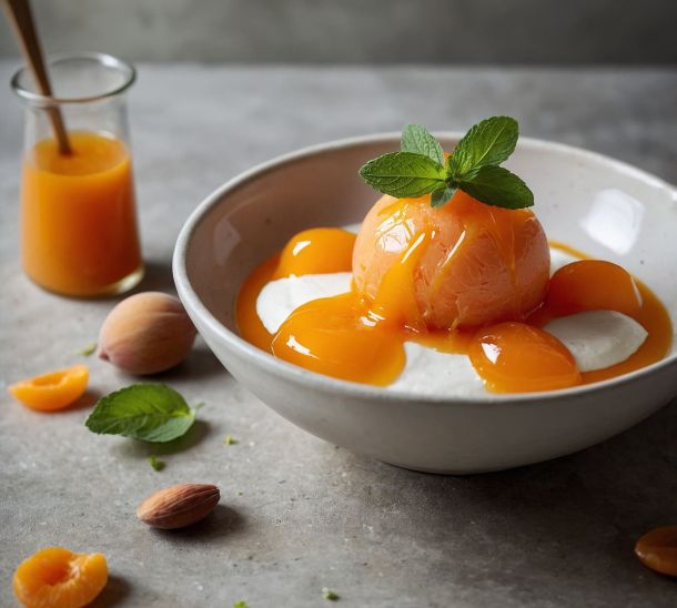 Sorbet abricot et vinaigre e66bfbdc La Maison Des Grands Lacs